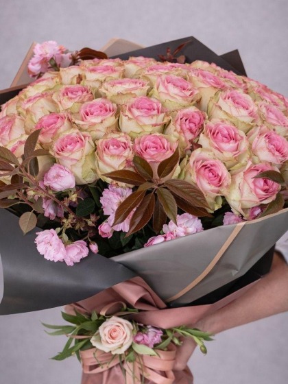 Pembe Gül Buketi