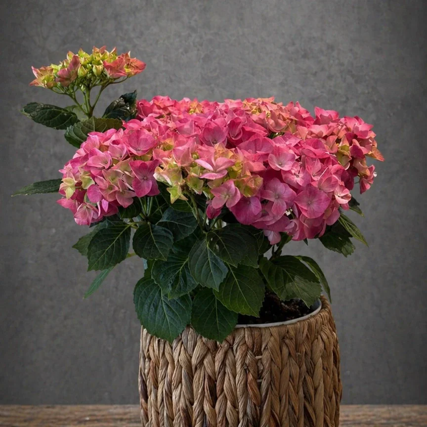 Ortanca (Hydrangea) Aranjmanı