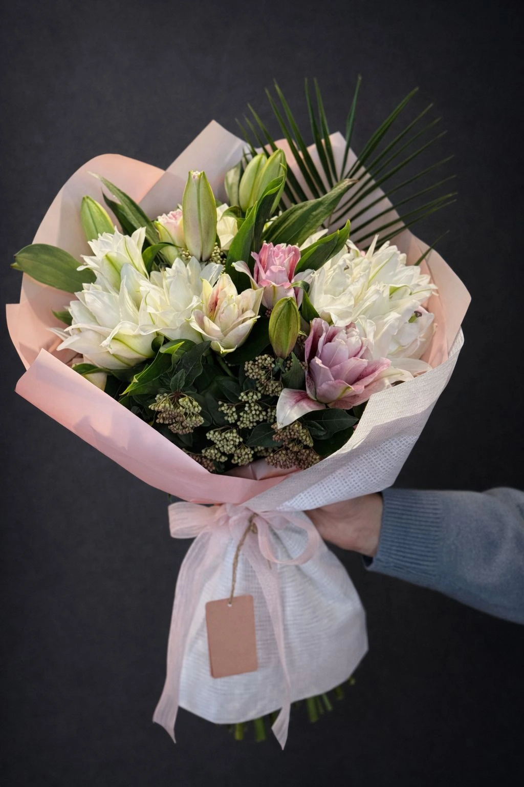 Karışık Lilyum Buketi